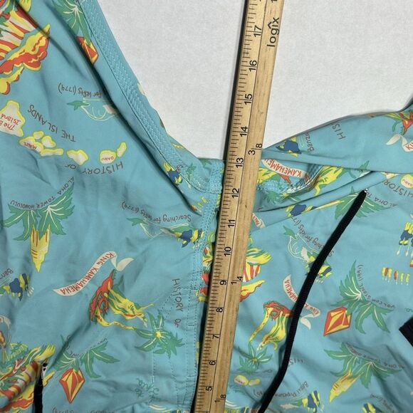 Volcom Board Shorts Mens Mod Tech Hawaii Swim Trunks Surf Beach UK Flag Size 31 - Picture 12 of 12